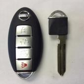 Nissan Almera 4 Button Smart Key